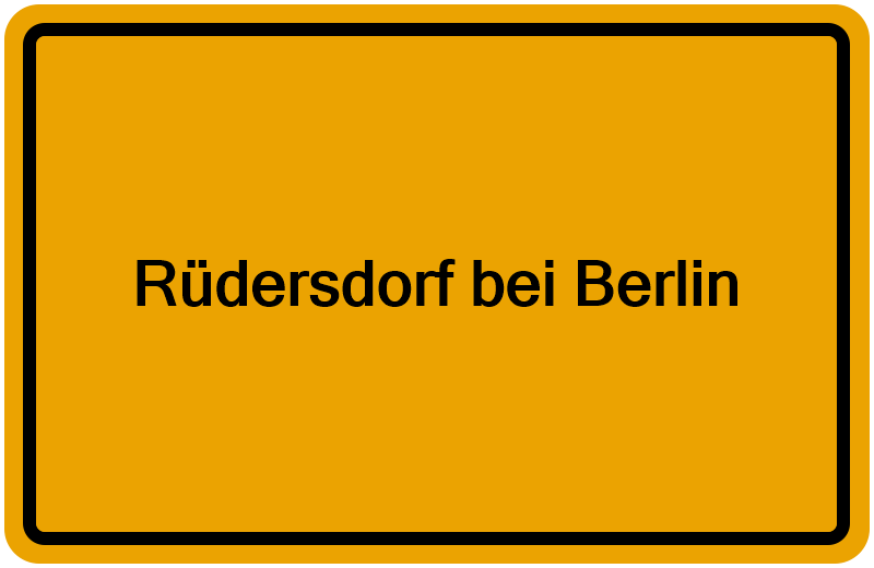 Handelsregister Rüdersdorf bei Berlin